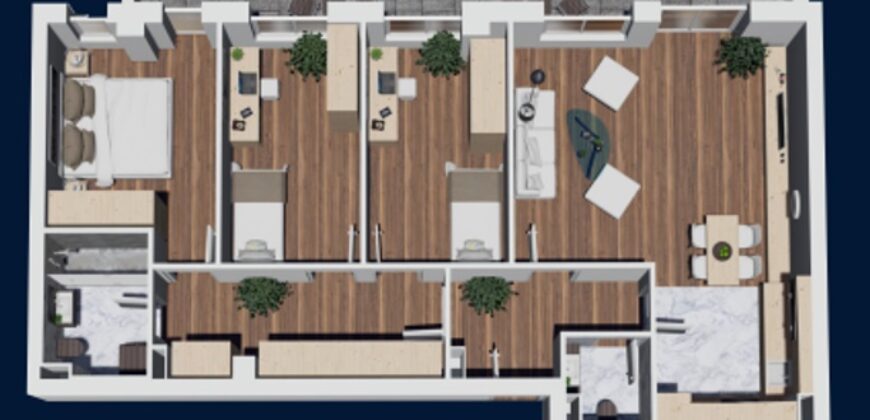 Četvorosoban stan 92,84 m2 – Starčevica