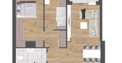 Trosoban stan 78,92 m2 – Centar (Palata)