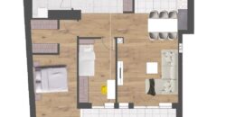 Trosoban stan 82,49 m2 – Centar (Palata)