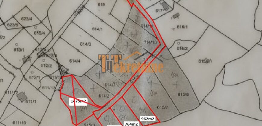 Placevi od 669 m2 do 1159 m2 – Gornja Česma