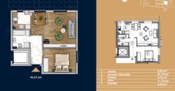 Dvosoban stan 45,47 m2 – Starčevica