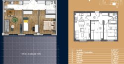 Trosoban stan 63,57 m2 – Starčevica