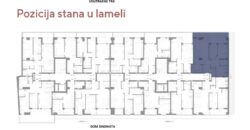 Konforan trosoban stan 102,49 m2 – Centar (Palata)