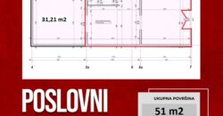 Poslovni prostor 51 m2 – Hiseta