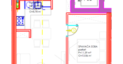 Dvosoban stan 46,99 m2 – Centar