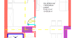 Dvosoban stan 54,92 m2 – Centar