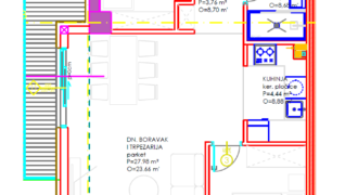 Trosoban stan 70 m2 – Centar