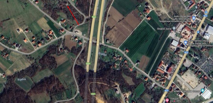 Zemljište 2751 m2 sa kućom 61 m2 – Jakupovci