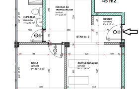 Dvosoban stan 45 m2 – Kozarska Dubica