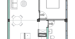 Dvosoban stan 44,92 m2 – Kozarska Dubica