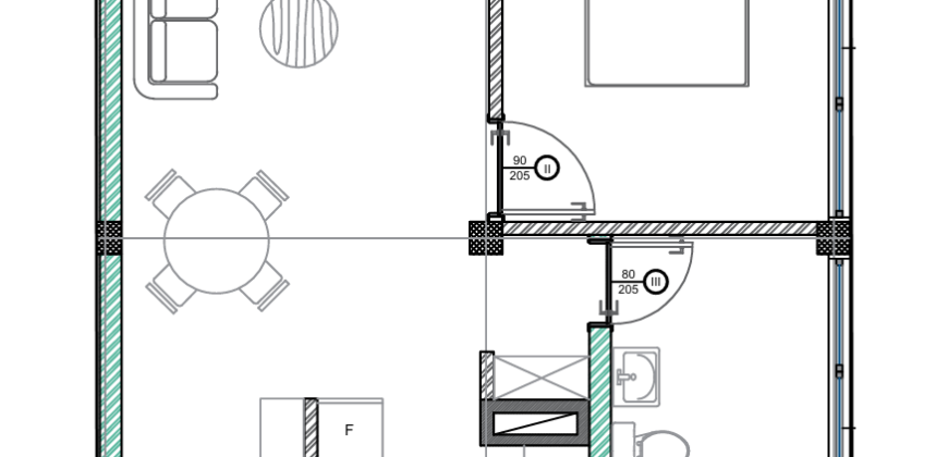 Dvosoban stan 44,92 m2 – Kozarska Dubica