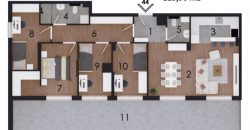 Petosoban stan 115,98 m2 – Gradiška