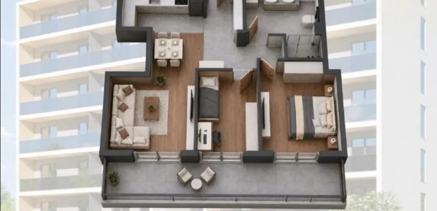 Trosoban stan 62,49 m2 – Gradiška