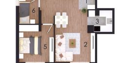 Trosoban stan 58,41 m2 – Gradiška