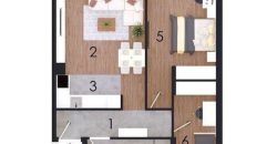 Trosoban stan 62,09 m2 – Gradiška