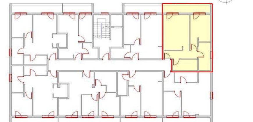 Trosoban stan 62,09 m2 – Gradiška