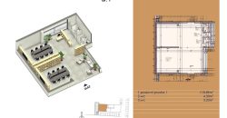 Poslovni prostor 126,42 m2 – Borik