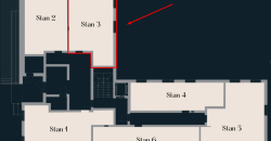 Trosoban stan 48,62 m2 – Borik