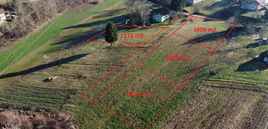 Prodaju placeva od 1006 m2 do 1273 m2 – Ramići