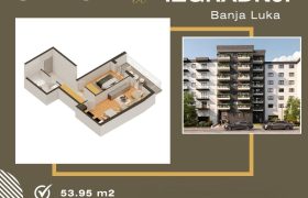 Dvosoban stan 53,95 m2 – Budžak