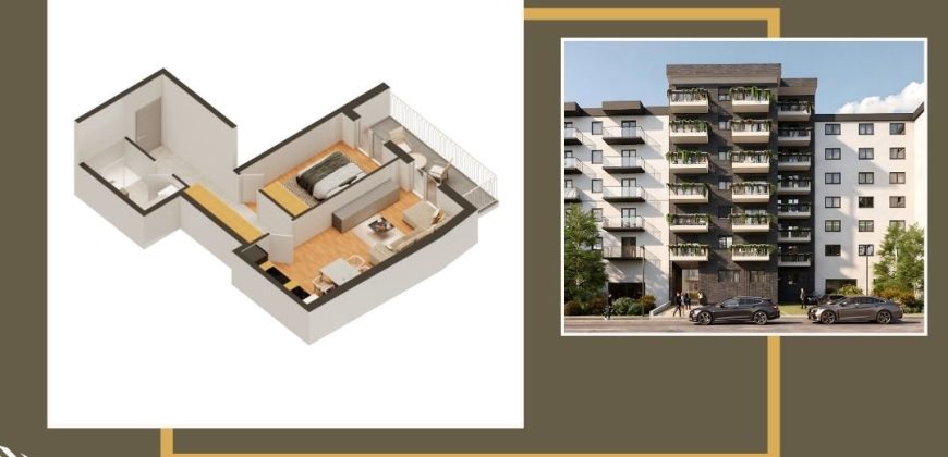 Dvosoban stan 53,95 m2 – Budžak