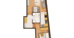 Dvosoban stan 53,39 m2 – Budžak