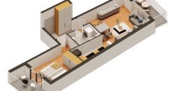 Dvosoban stan 53,39 m2 – Budžak