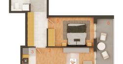 Dvosoban stan 53,95 m2 – Budžak