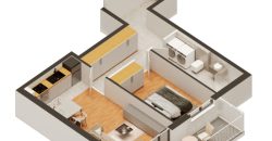 Dvosoban stan 58,43 m2 – Budžak