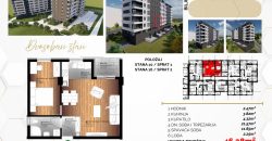 Dvosoban stan 46,28 m2 – Starčevica