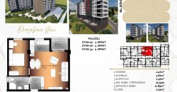 Dvosoban stan 46,34 m2 – Starčevica