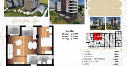 Dvosoban stan 46,40 m2 – Starčevica
