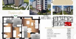 Trosoban stan 55,59 m2 – Starčevica
