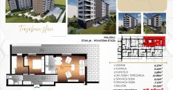 Trosoban stan 78,28 m2 – Starčevica
