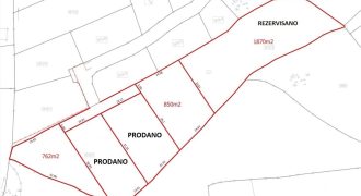 Zemljište 762m2 – Dragočaj