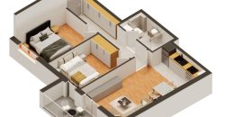 Trosoban stan 63,19 m2 – Budžak