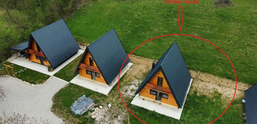 Vikend kuća 60 m2 – Jagare