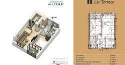 Dvosoban stan 41,56 m2 – Budžak