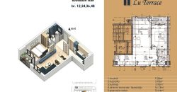 Dvosoban stan 46,46 m2 – Budžak