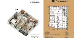 Trosoban stan 52,66 m2 – Budžak