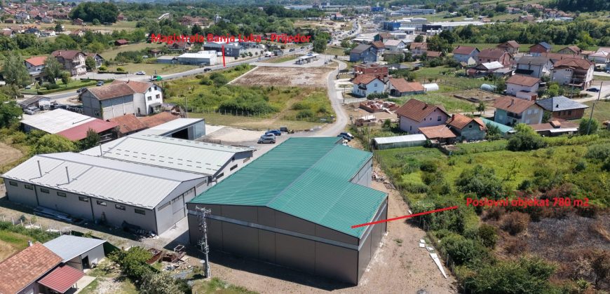 Poslovni objekat (hala) 780 m2 – Dragočaj