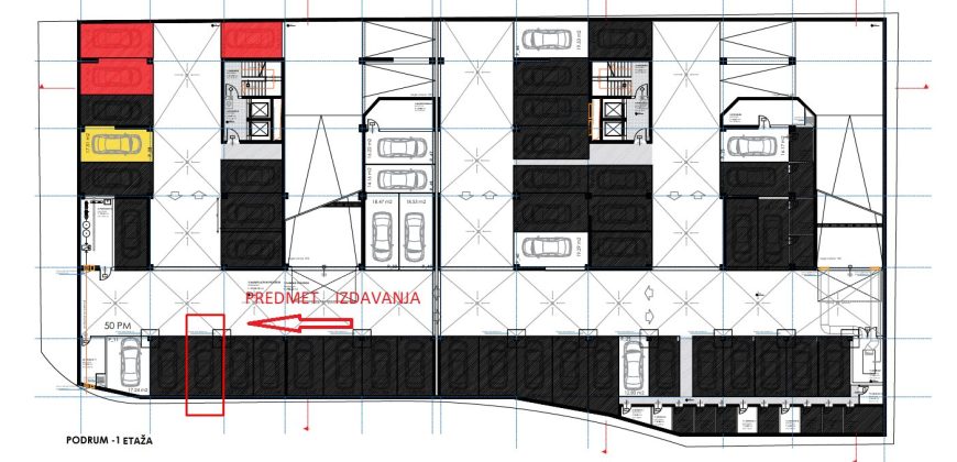 Garažno parking mjesto 15,15 m2 – Naselje Park