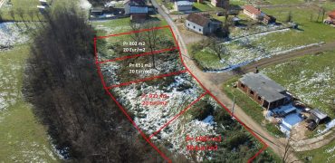 Prodaju se četiri placa od 651m2 do 1001m2 – Kuljani