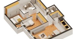 Trosoban stan 62,85 m2 – Budžak